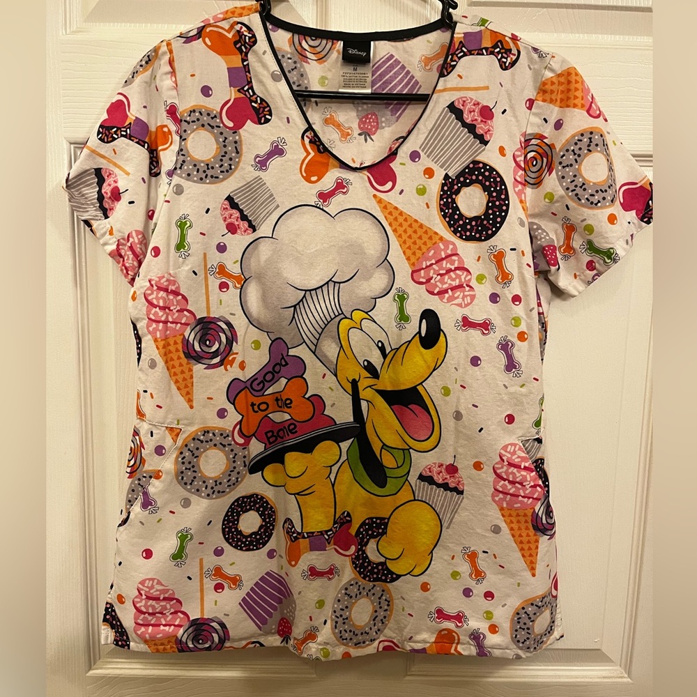 Tooniform Pluto Scrub Top